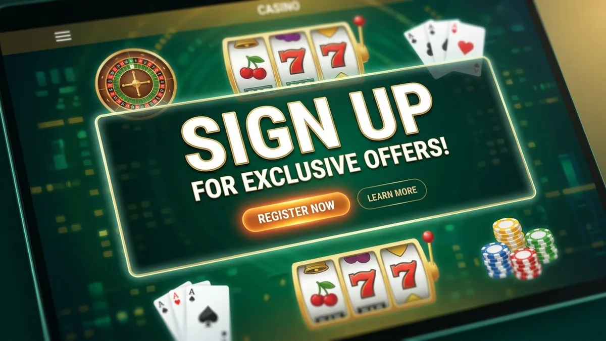 Registrazione con bonus